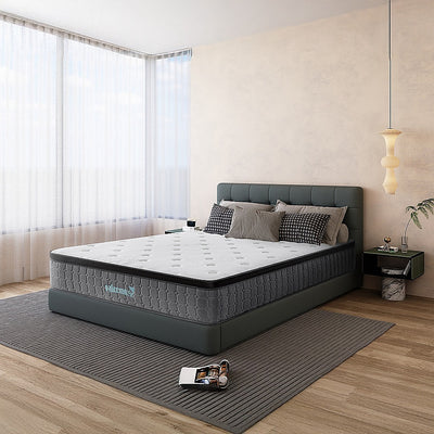 Mattress Single Euro Top Pocket Spring Motion Isolation CertiPUR-US Certified
