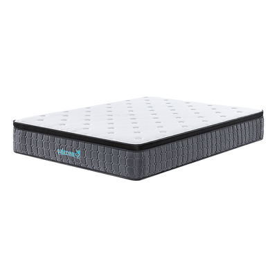 Mattress King Euro Top Pocket Spring Motion Isolation CertiPUR-US Certified