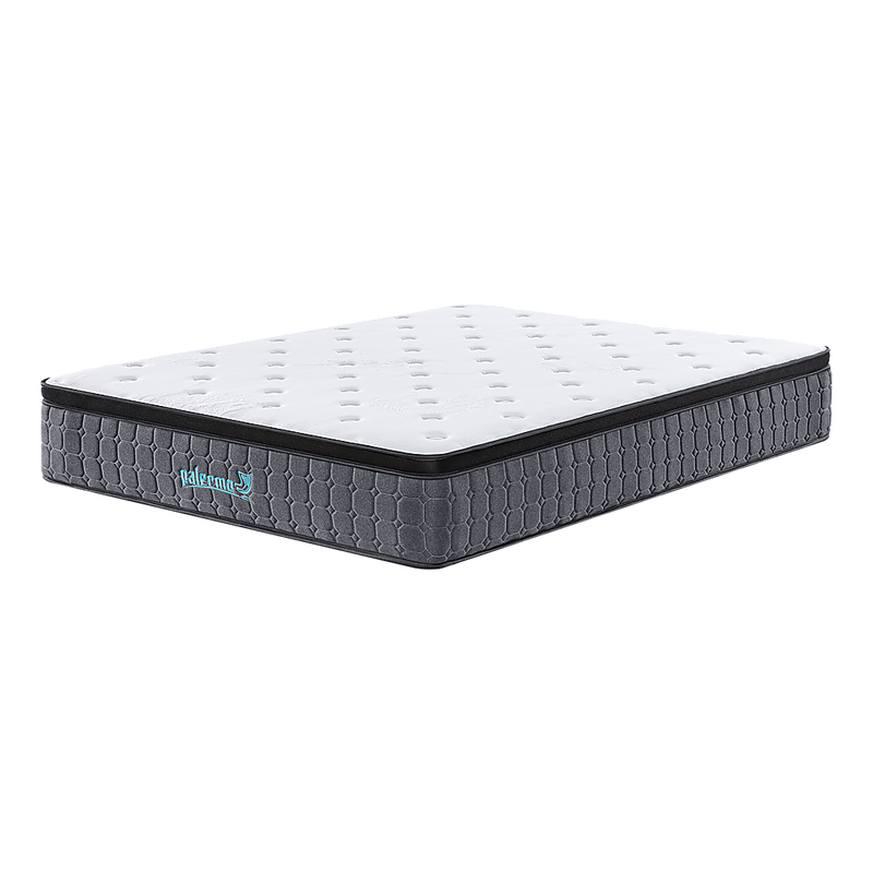 Mattress King Euro Top Pocket Spring Motion Isolation CertiPUR-US Certified