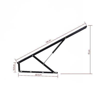 120cm Pneumatic Sofa Bed Lift Up Mechanism Kit