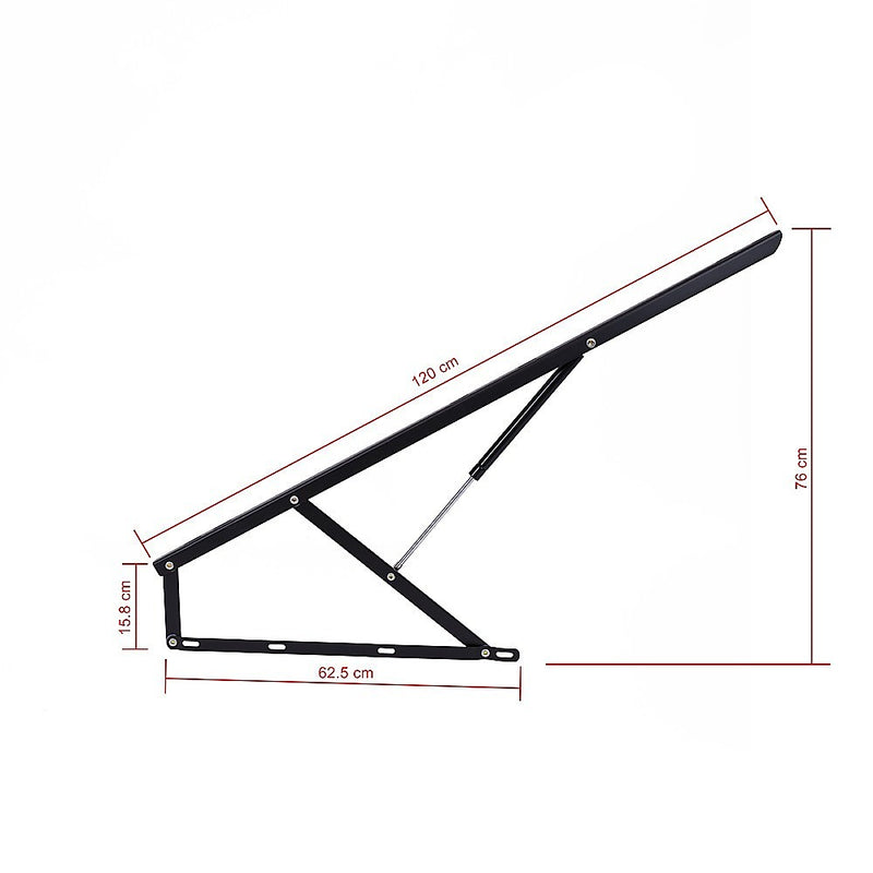 120cm Pneumatic Sofa Bed Lift Up Mechanism Kit