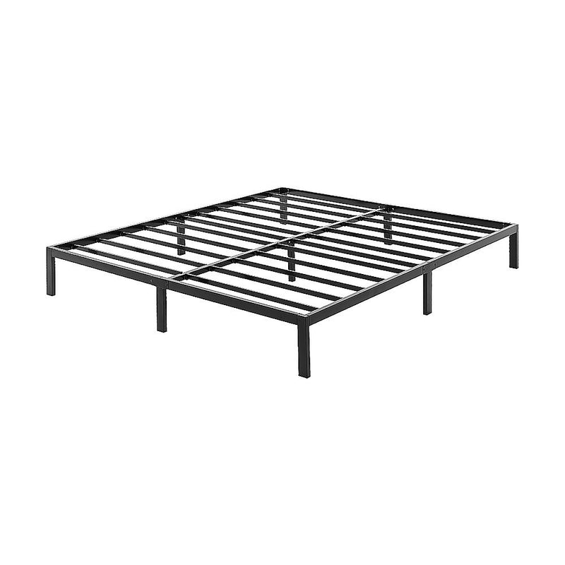 King Metal Bed Frame Full Steel Heavy Duty