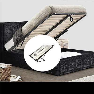 Double Gas Lift Bed Mechanism with Frame – Storage Platform & Sofa Bed Kit