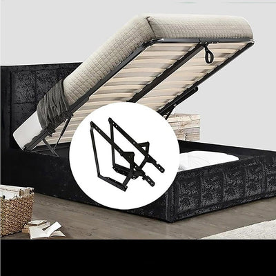 King Gas Lift Bed Frame & Mechanism Ottoman Sofabed