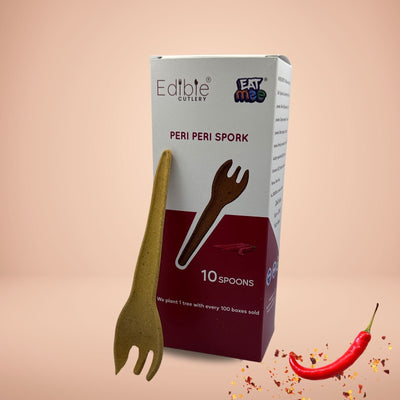 Edible Spork- Peri peri