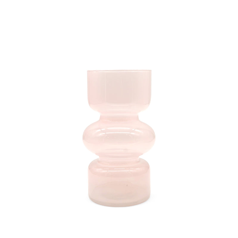 Tondu Glass Vase Pink