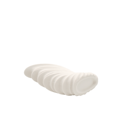 Shell White Ceramic Vase