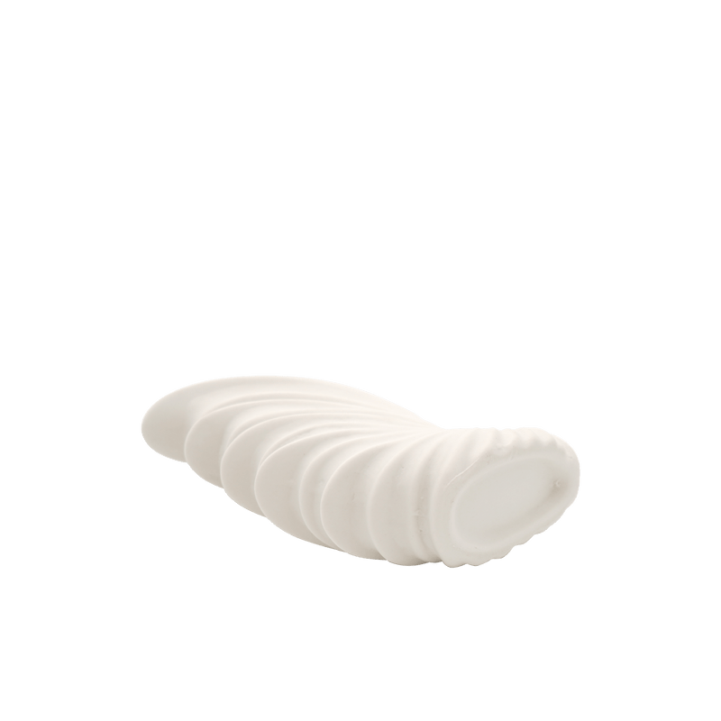 Shell White Ceramic Vase