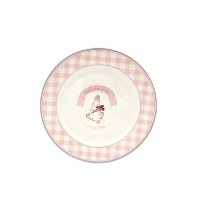 Rabbit Flat Plate purple