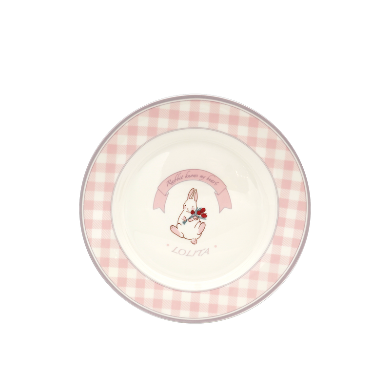 Rabbit Flat Plate purple