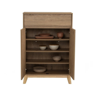Hirado Sideboard Hallway Table Shoe Cabinet - Natural