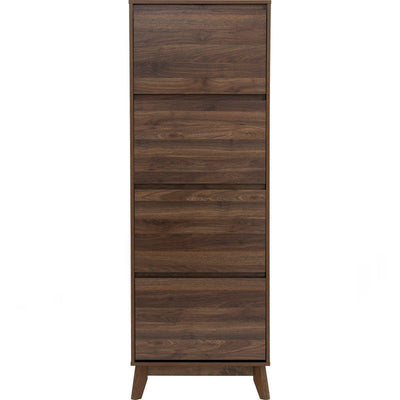Hirado Tall Shoe Cabinet - Cocoa