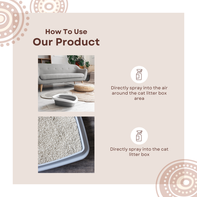 Goomaroo Cat Litter Deodorising Spray 120ml