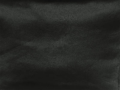 2 Long drop Sheer Voile Curtains 588cm wide 270cm Drop +Hooks Pinch Pleat  Black