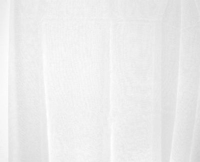 2 Long drop Sheer Voile Curtains 580cm wide 270cm long+30 Hooks Pinch Pleat New
