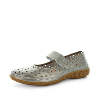 JUST BEE Women's CALE Flats Pewter 40EU