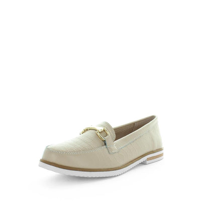 JUST BEE Women's CRESSYA Loafers / Slip ons Beige Croc 37EU