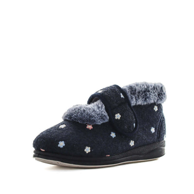 Panda EMEE Slippers Uggs Navy Floral Shoe 5