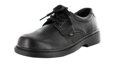 ROC SHOES Girl's STROBE School Black Shoe 10.5US