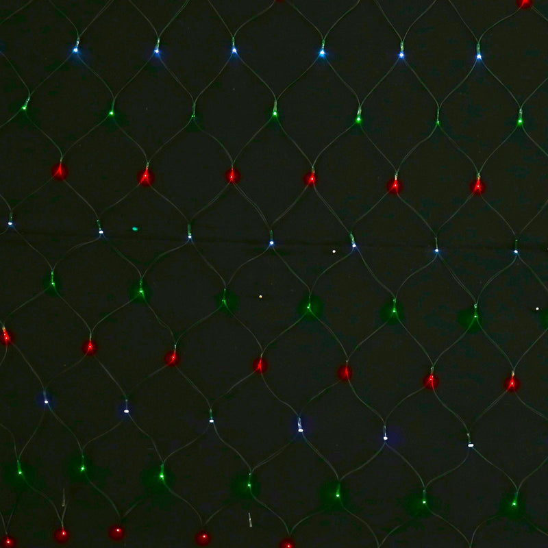 Solar 150 LED Net Light available in 4 Colors - Multicolor