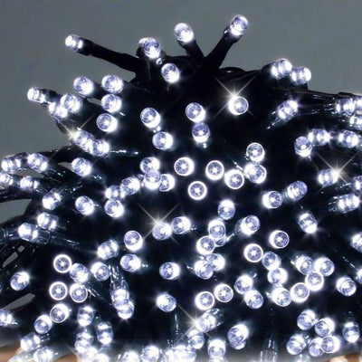 600 LED Fairy Lights – Indoor & Outdoor Available in 3 Colors - Cool White