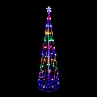 LED Digital Strands Tree 2.4m Multi-Color