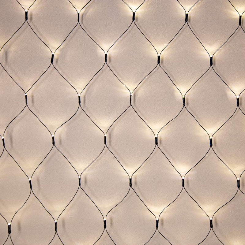 360 LED Net Lights Connectable available in 3 Colors - Cool Whi