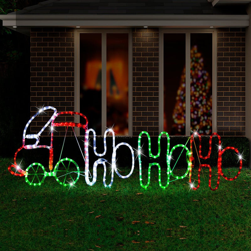 LED Ropelight HoHoHo Train Twinkle Lights