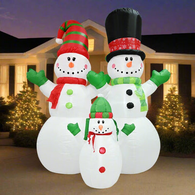 Airpower Snowman Family 3 pieces 240cm