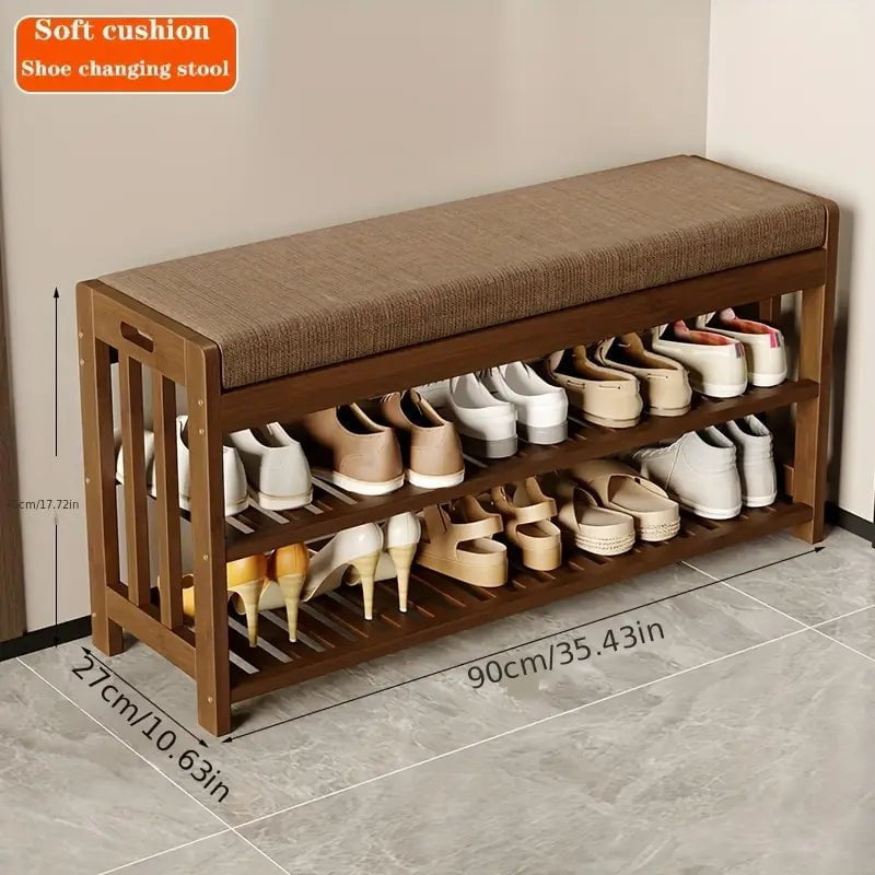 NNETM Organizer & Dustproof Storage Shoe Rack - 2-Tier