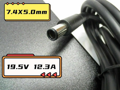 (Refurbished) AC Adapter Genuine 240W STD Round Tip