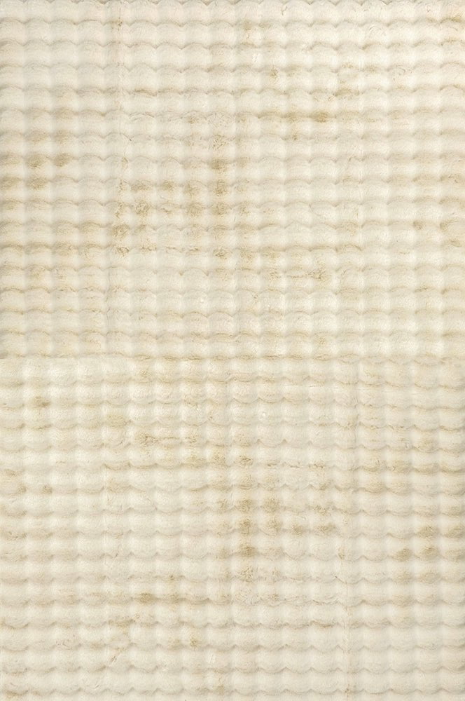 Bubble Washable Rug - Natural 160X100Cm