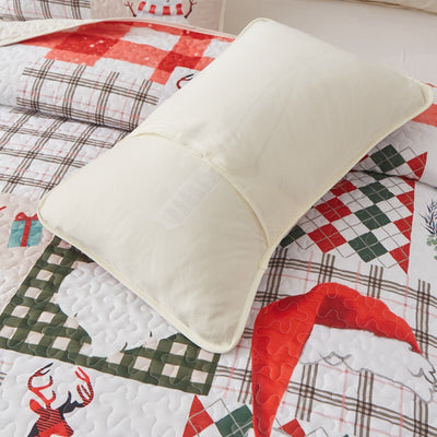 Ethereal christmas Dreamy Lightweight 3 Pc Bedspread & Pillow Cover Set