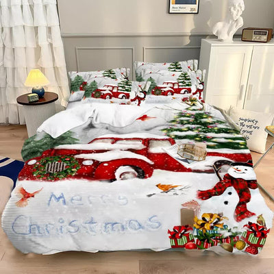Elegant Touch Solid Color Duvet Cover Set - Easy Care-King