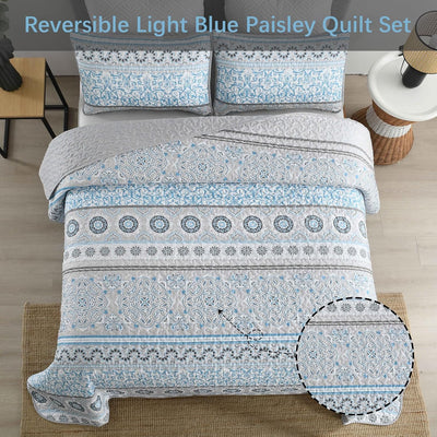 Joyful Quilted coverlet and pillowcovers set: Brighten Up Your Bedroom - Queen size