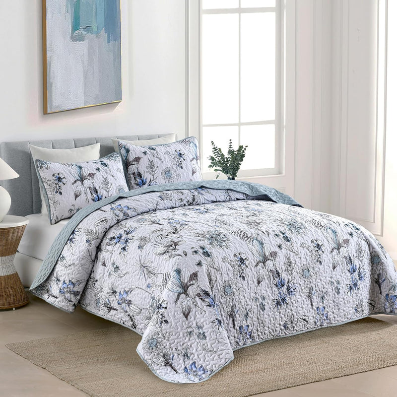 Yearning Quilted coverlet and pillowcovers set: For a Better Night&