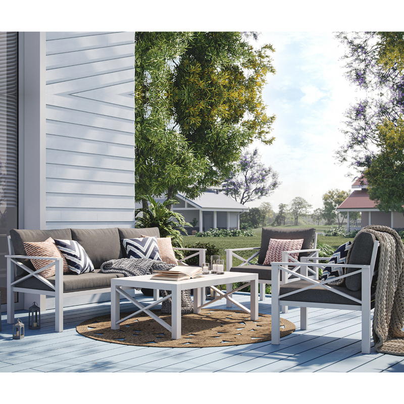 Rylee 4 Piece Outdoor Lounge Set