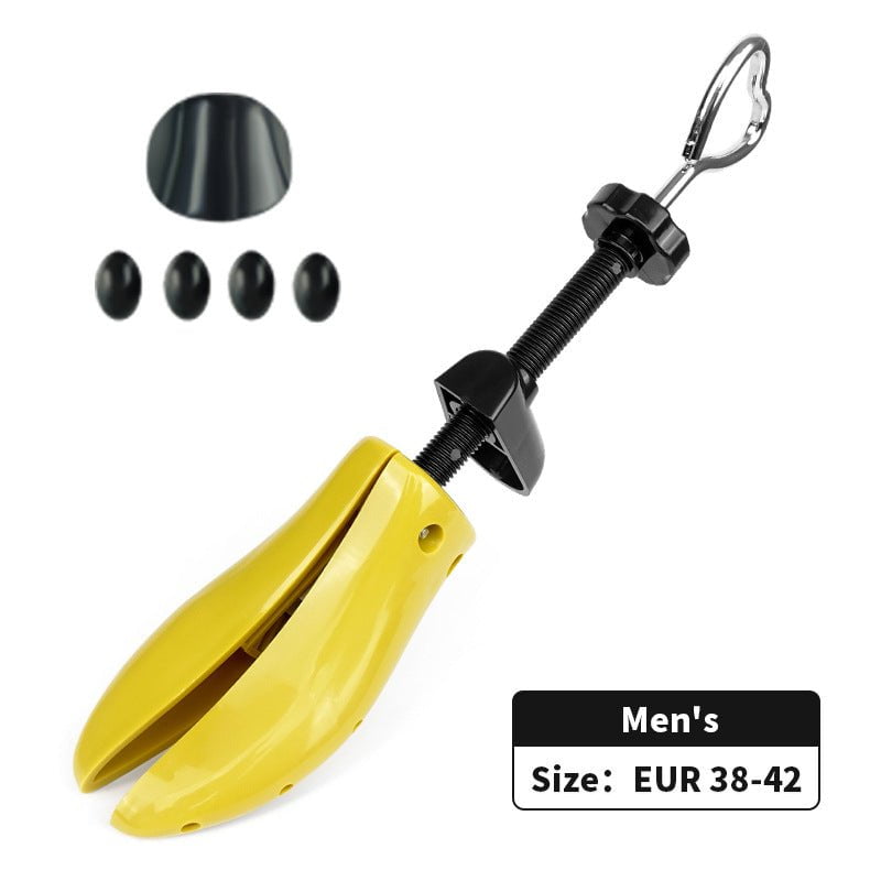 1 PCS Yellow Adjustable Shoe Stretcher for Men&
