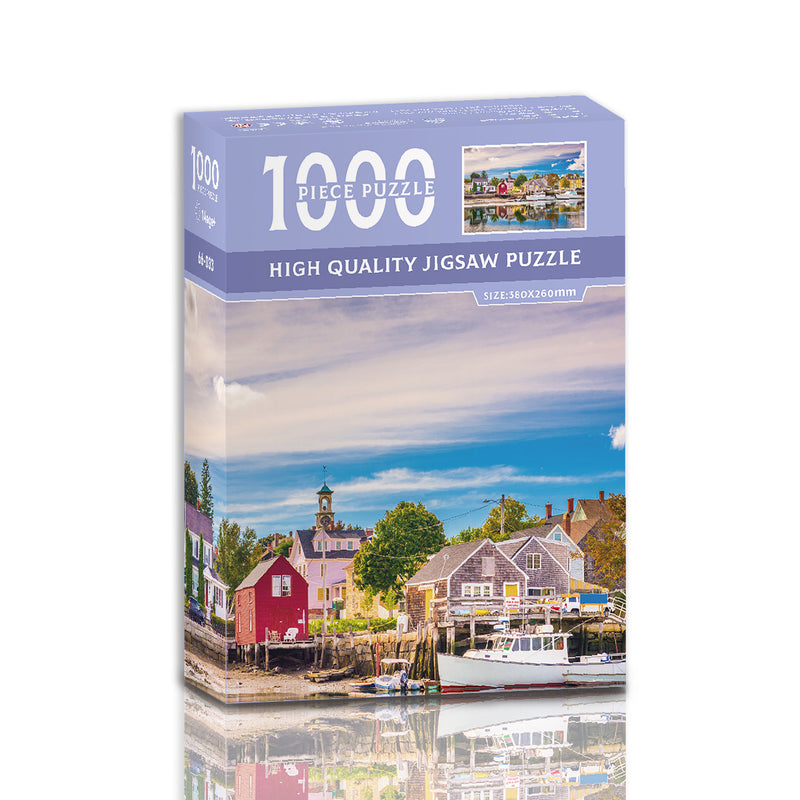 1000-Piece High-Quality Jigsaw Puzzle - Fisherman&