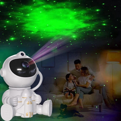 Astronaut Galaxy Projector Night Light with Remote Control(space shuttle)