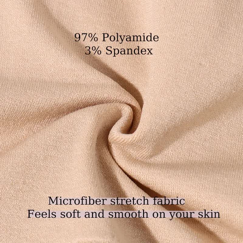 L Skin 3-Pack High-Waist Microfiber Shaping Briefs - Seamless Full-Coverage Tummy Control Panties