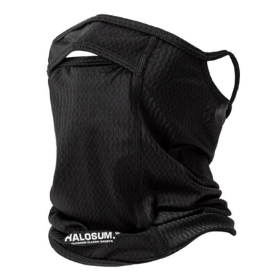 2 Pcs Army Green UV Protection Breathable Cycling Face Mask with Ear Hooks - Summer Ice Silk Neck Gaiter for Men and Women