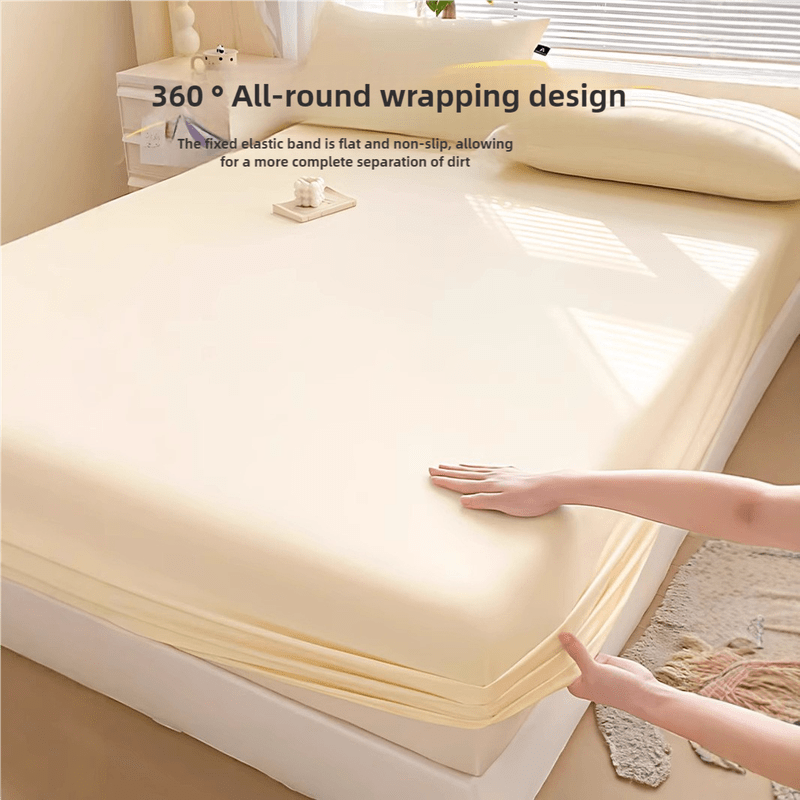 4 Packaging Pink Disposable Travel Bedding Set - Waterproof & Clean, Soft Non-Woven Fabric, 4 Pieces Set for Twin Beds