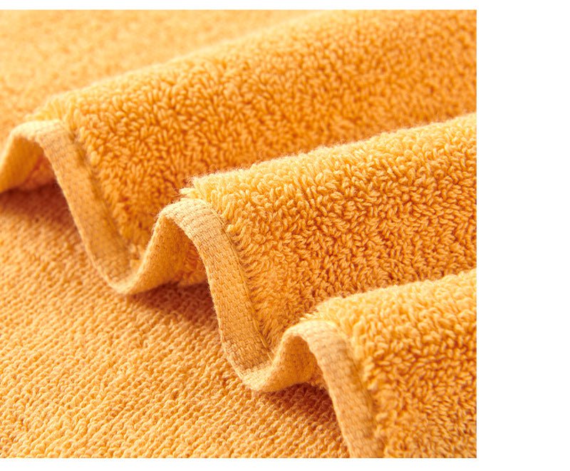 Light Brown Premium Thick Cotton Bath Towel for Adults - Soft and Absorbent Bathroom Towel