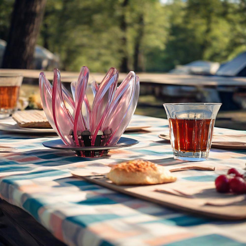 V60 Pour Over Coffee Dripper - Heat Resistant Brew Filter Cone - Orange(Black Base)