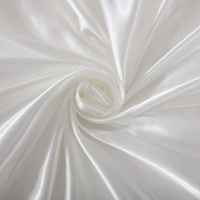 White 2 PCS Faux Silk Pillow Covers - Cooling Ice Silk Satin Cushion Covers - 45x45cm