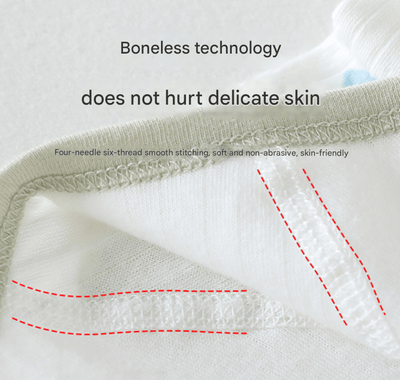 73 Size Bamboo Panda Class A Pure Cotton Long-Sleeve Baby Onesie - Cozy Newborn Bodysuit for Fall and Winter