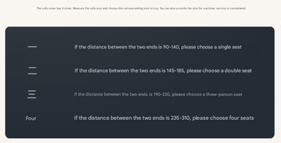 Dark Grey Three-person Sofa Bubble Gauze Sofa Cover with Skirt - Full Elastic Dustproof Three-person Seater 190-230cm