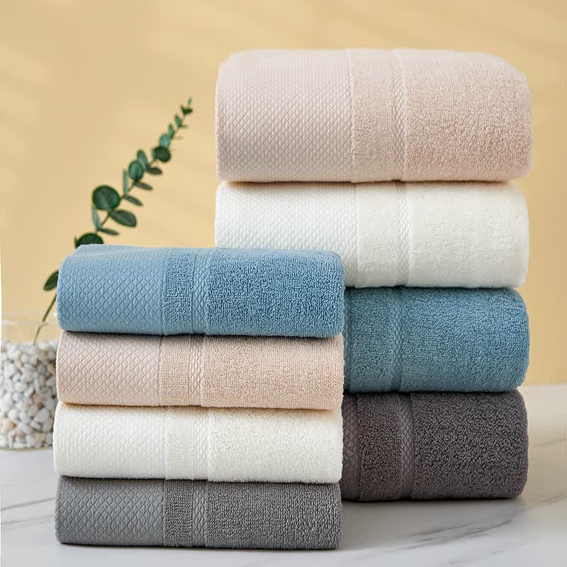 Blue Soft and Absorbent Towel Set – Wrap Towel and Bath Towel Set for Ultimate Comfort Bath towel 140*70cm, face towel 75*35cm