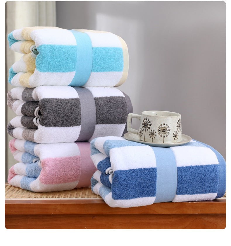 Grey Ultra-Absorbent Long-Fiber Cotton Large Bath Towel – Perfect for Home, Hotel, and Beauty Salons 140cm*70cm